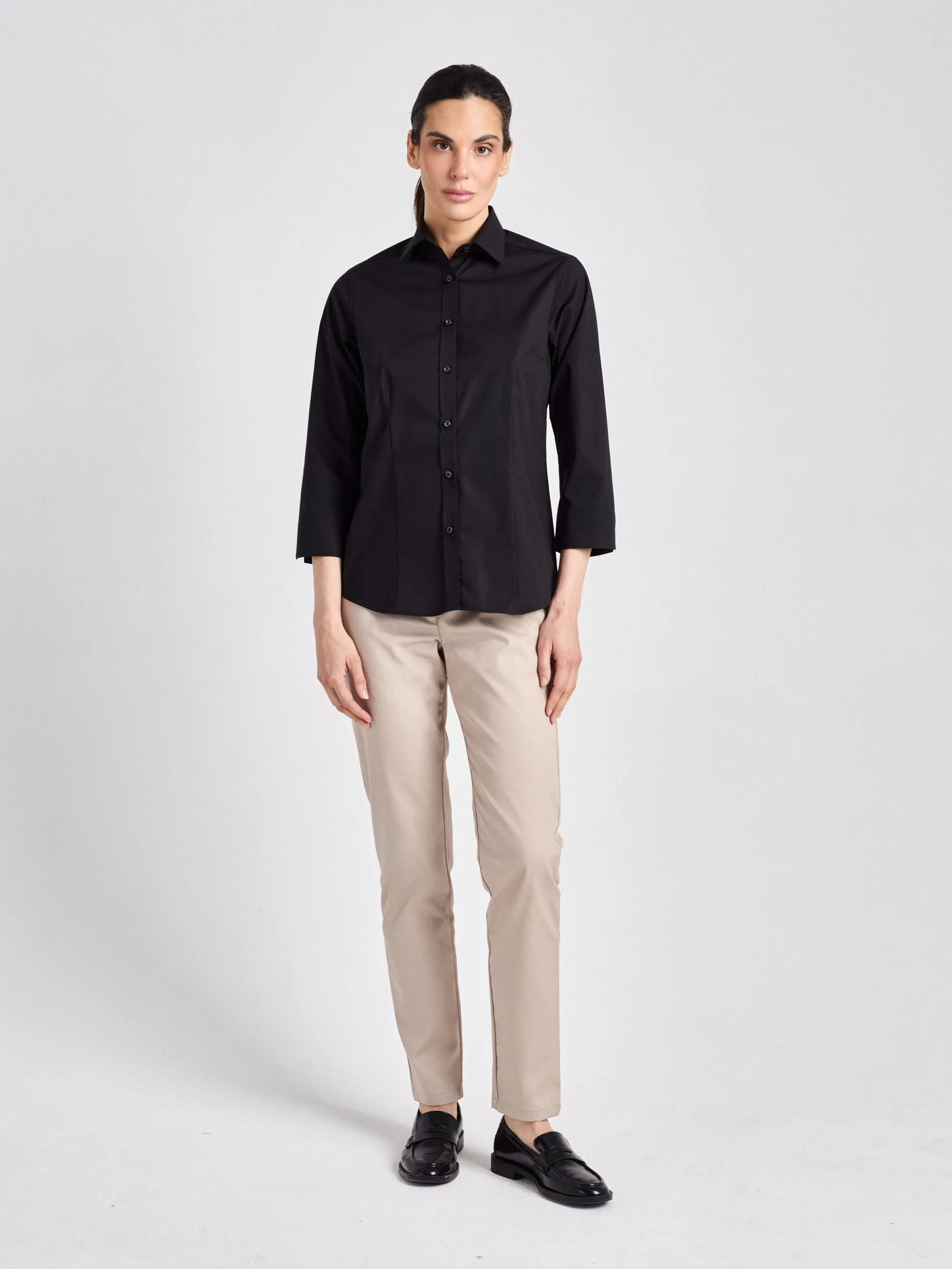 Troina Lady - Bluse - schwarz
